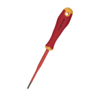 TradeForce - Tournevis isolé plat 2.5*100mm, design E-slim