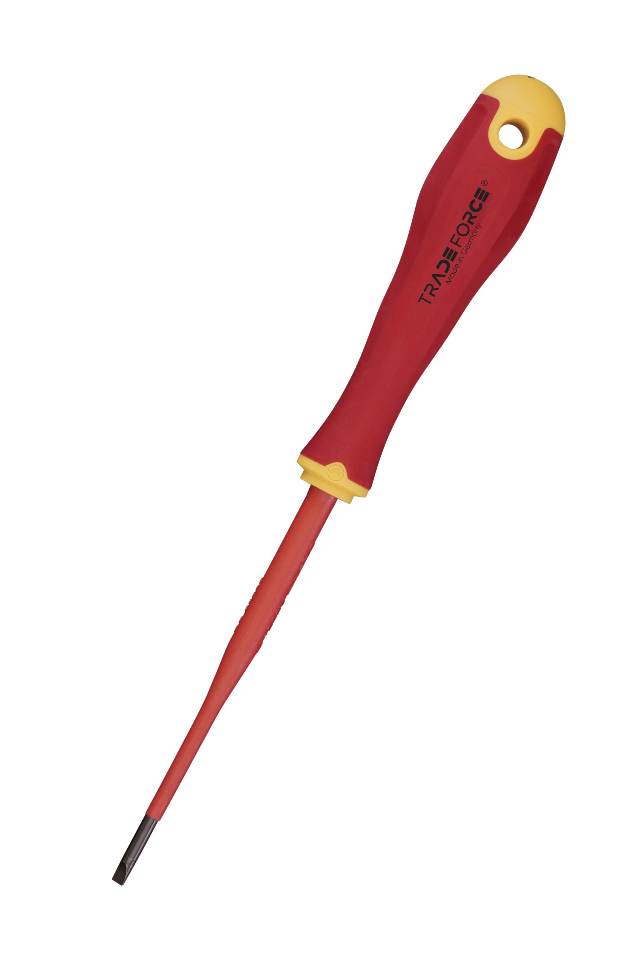 TradeForce - Tournevis isolé plat 3.5*100mm, design E-slim