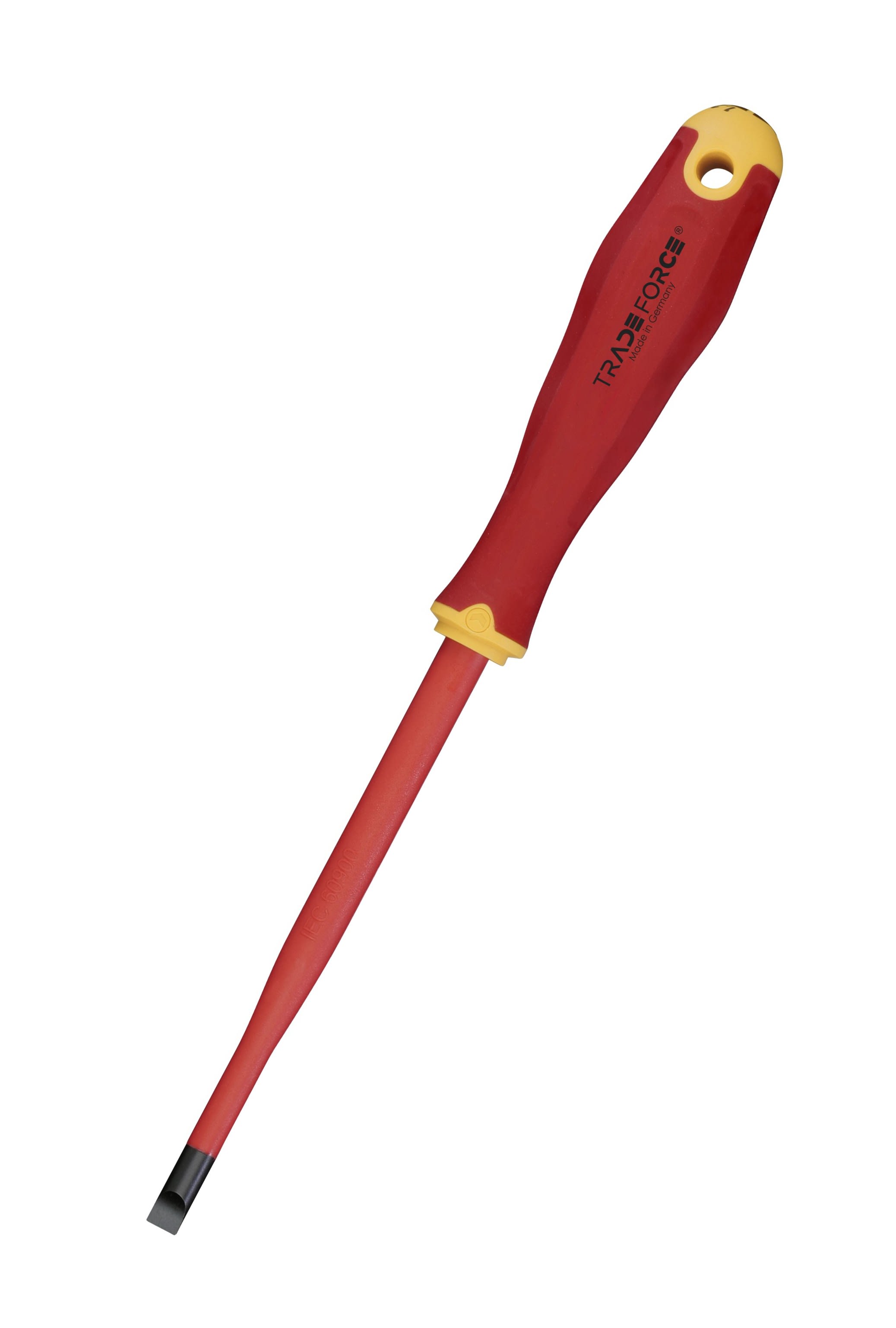 TradeForce - Tournevis isolé plat 6.5*125mm, design E-slim