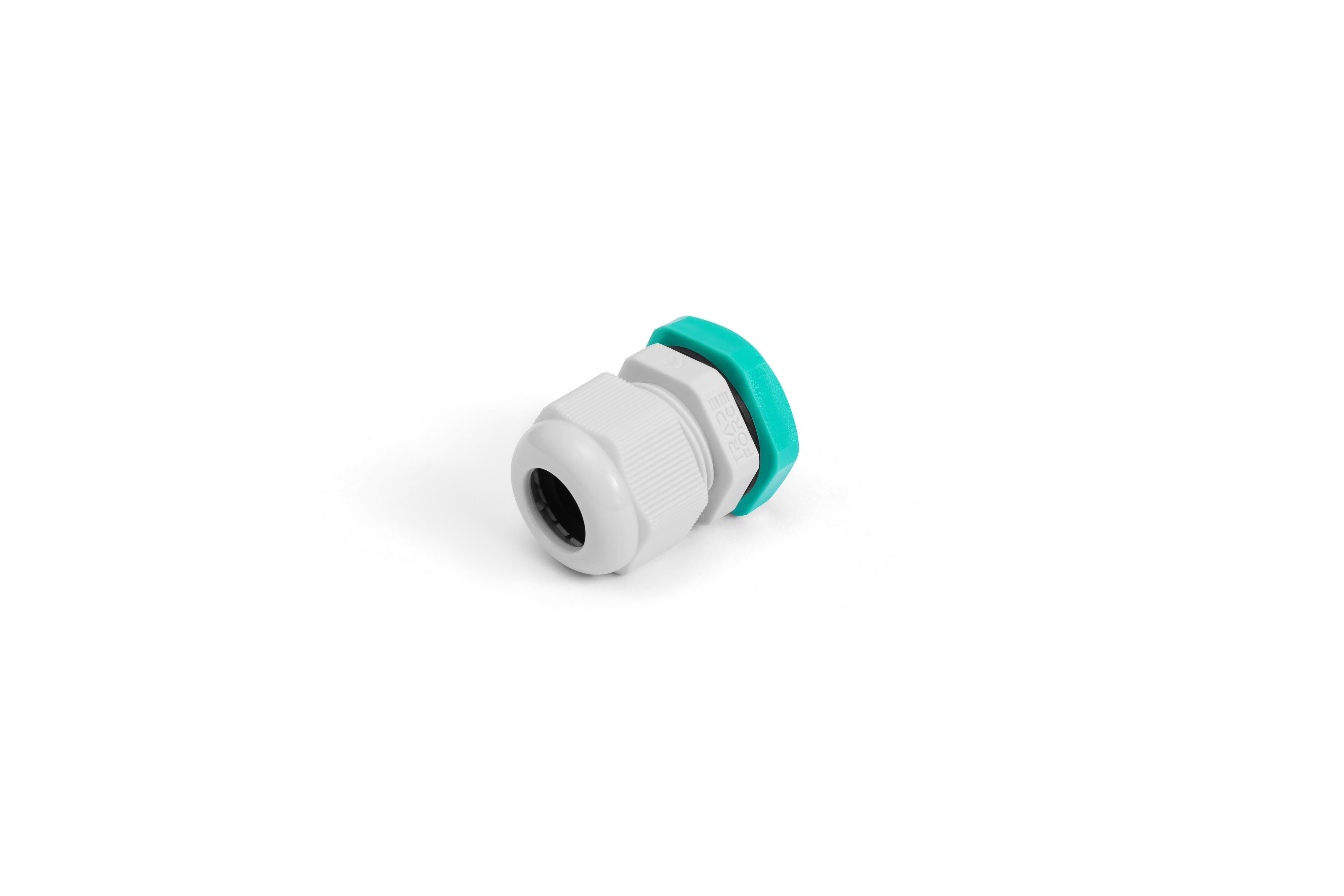 TradeForce - Presse etoupe + ecrou - PG13 - Polyamide gris - IP68