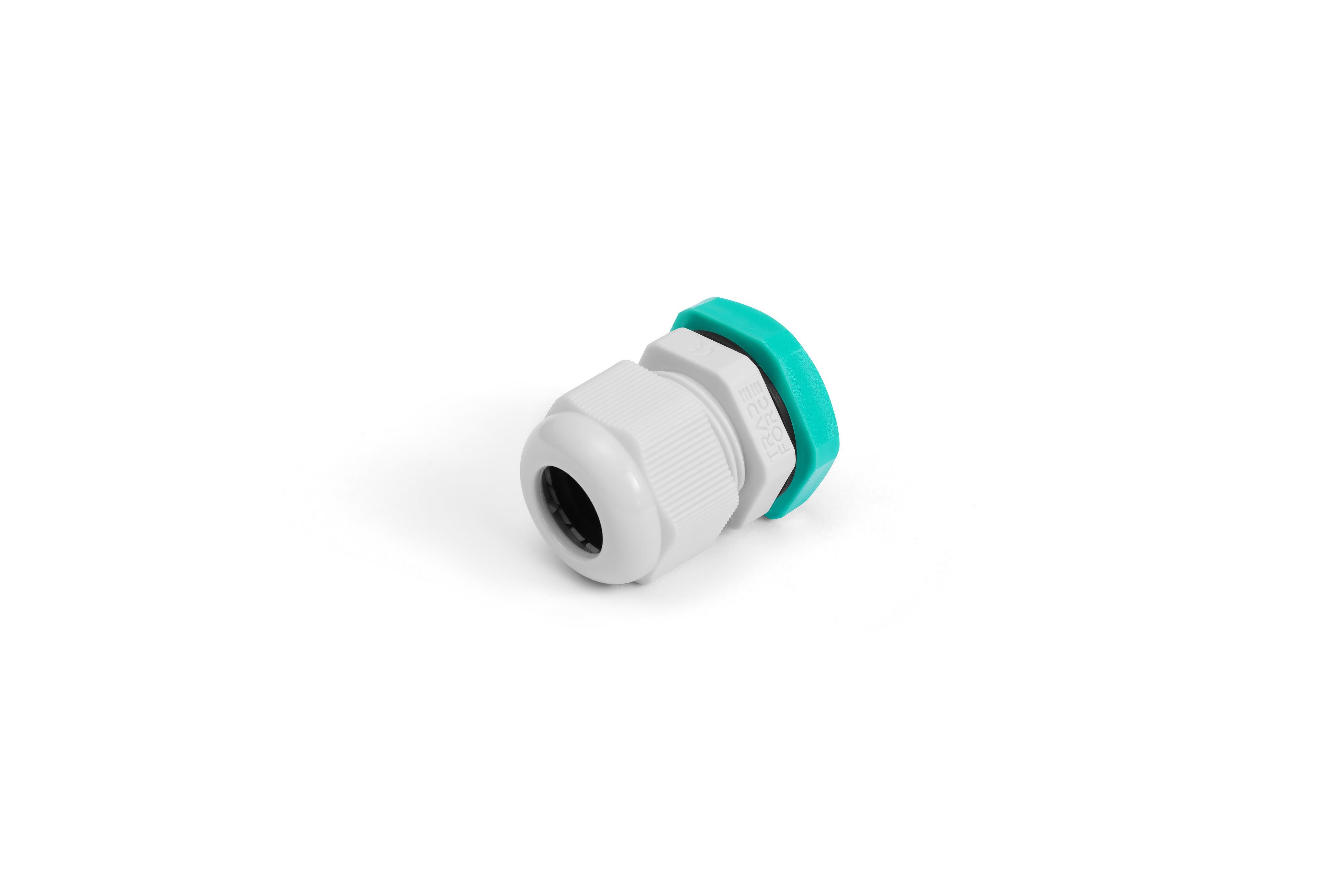 TradeForce - Presse etoupe + ecrou - PG16 - Polyamide gris - IP68