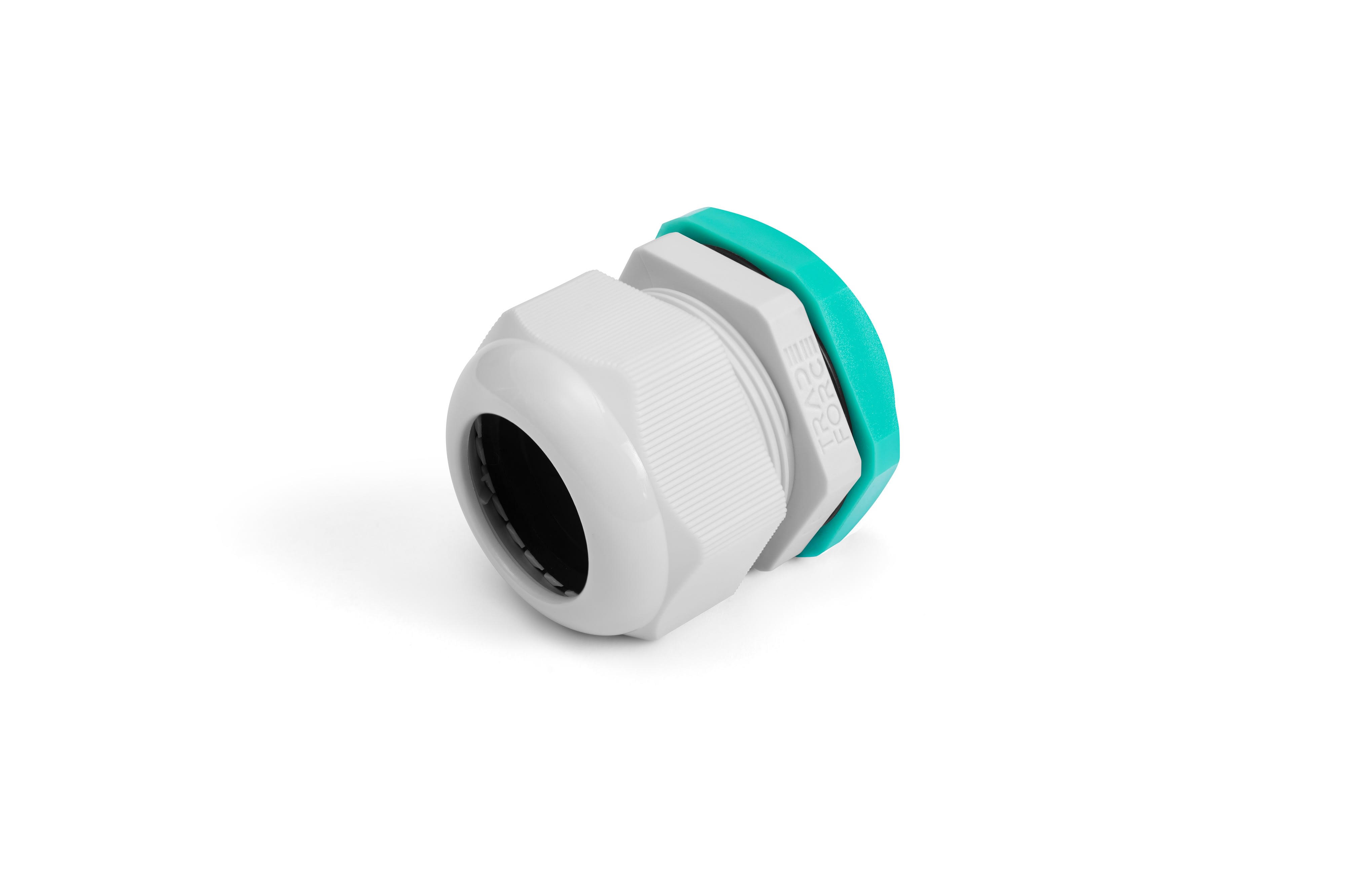 TradeForce - Presse etoupe + ecrou - PG48 - Polyamide gris - IP68