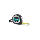 TradeForce - Metre ruban PRO 5M. Ruban acier carbone nylon, double face, autobloquant