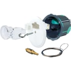 TradeForce - Kit Boite centre DCL diam68 RE 2020+ fiche/douille DCL E27+filin+arrimage NF