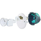 TradeForce - Kit Boite d'applique DCL diam68 RE 2020 +fiche douille DCL E27 NF