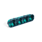 TradeForce - Boite d'appareillage etanche a l'air RE 2020 4 postes diam67-68 prof 40mm