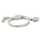 TradeForce - Cable alimentation pour ruban LED 1,5m, IP44