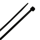 TradeForce - 100 colliers industriels de cablage UV resistant, 300 x 3,6 mm, noir