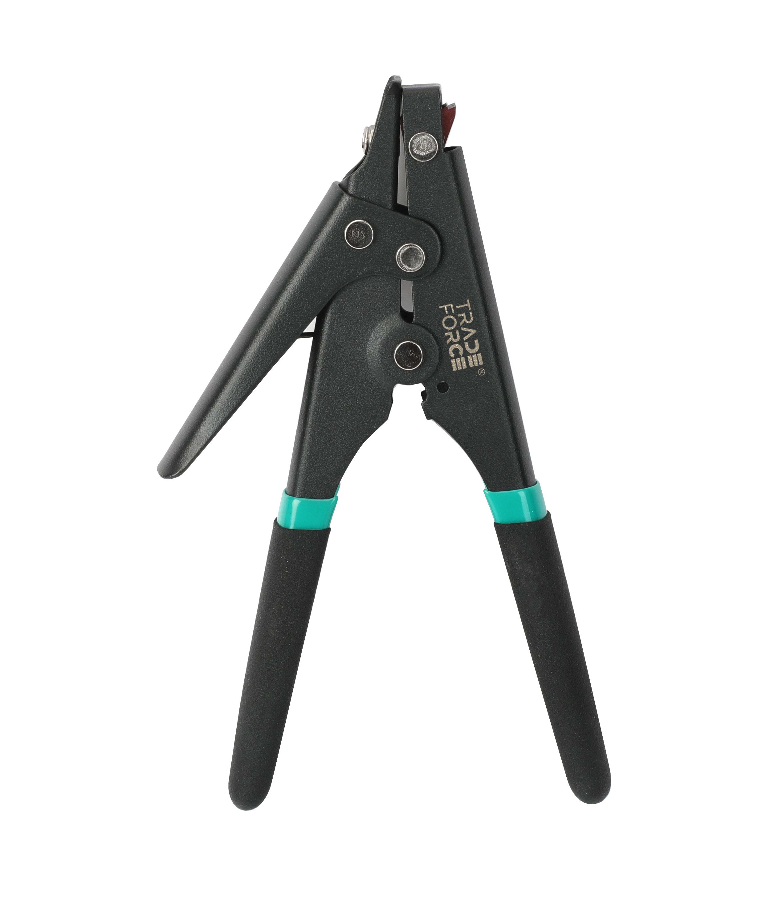 TradeForce - Pince à colliers de serrage pour câbles de largeur 2,5 à 9,5 mm, coupe manuelle