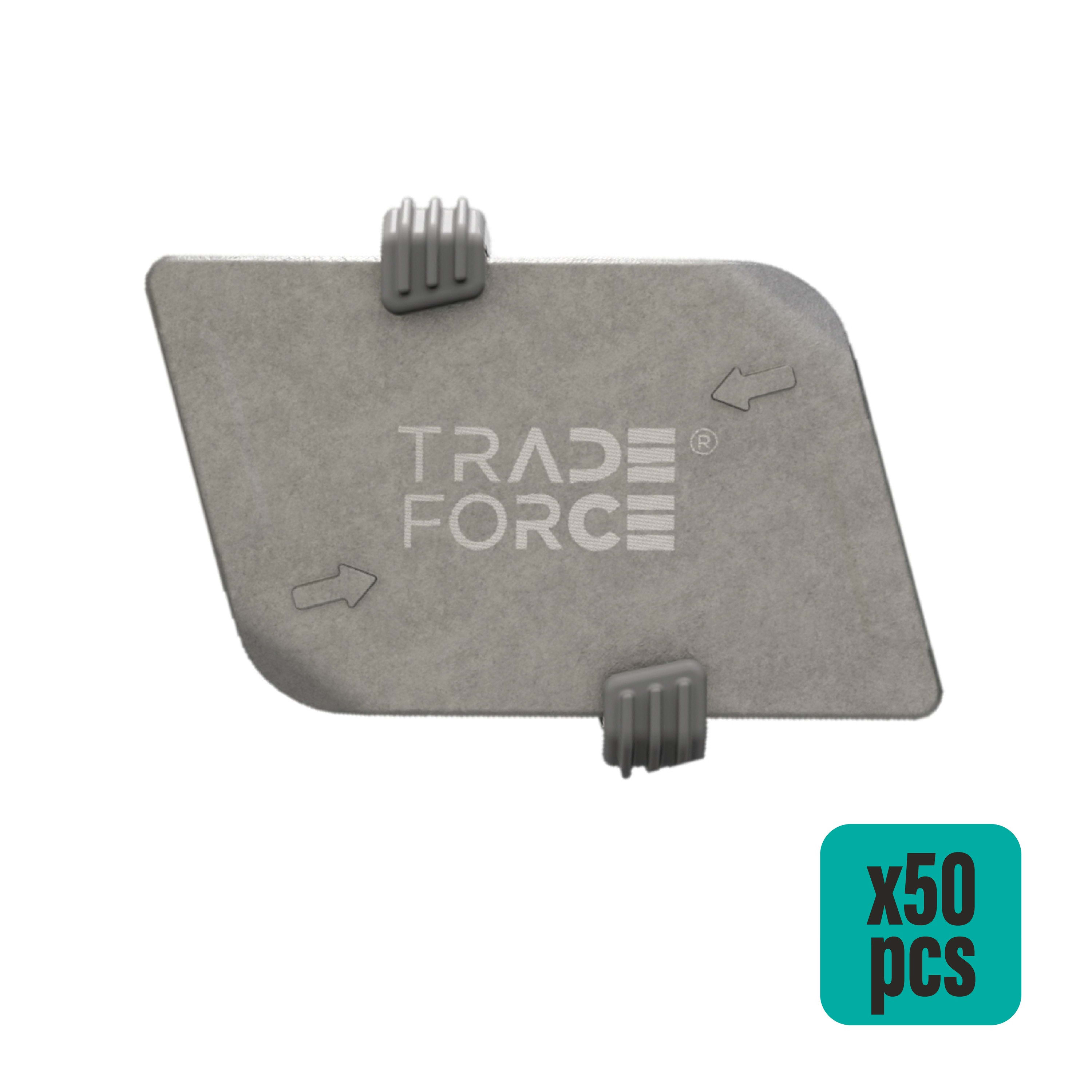 TradeForce - 50 dispositifs de verrouillage pour filin Ø 1,5 à 2,5 mm