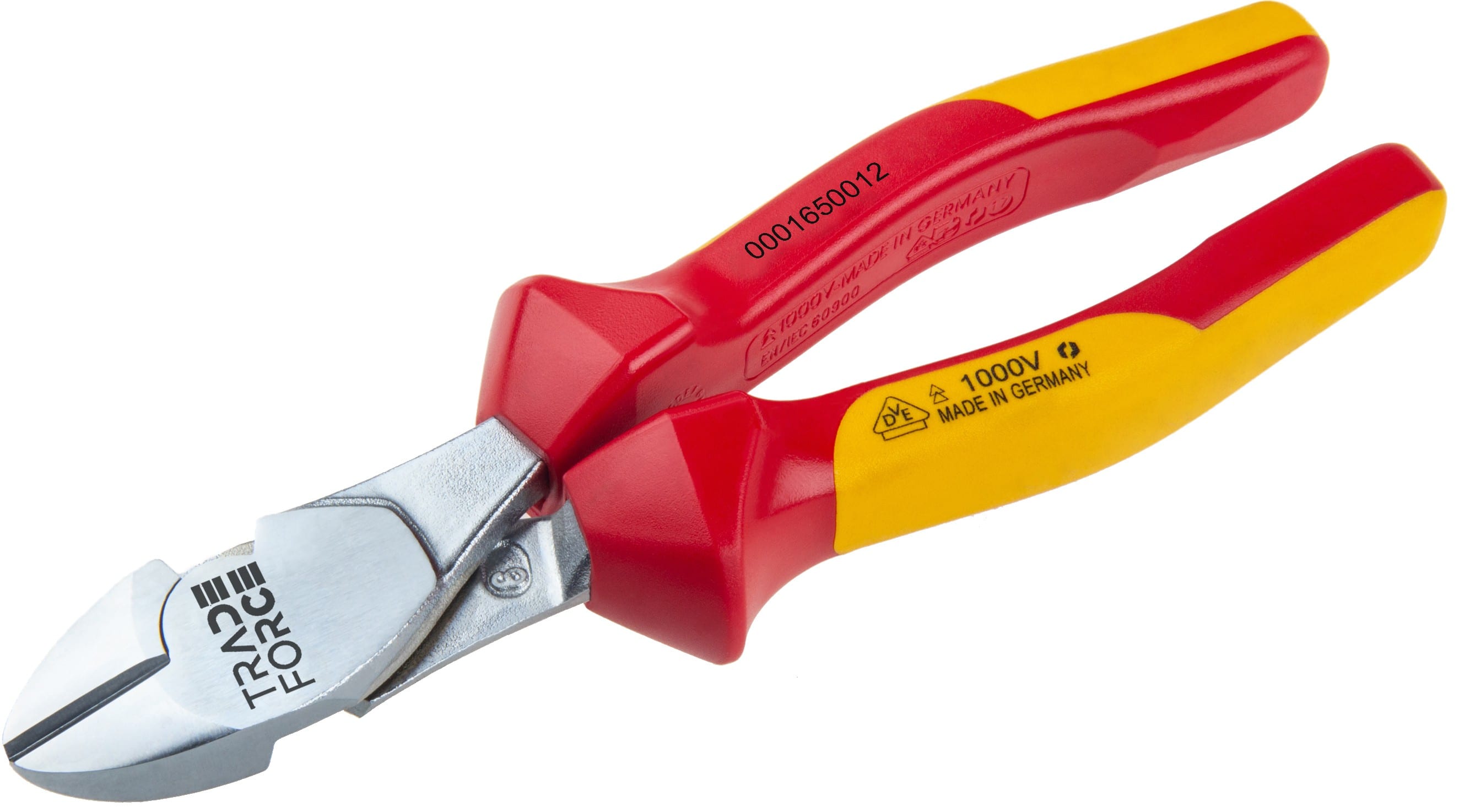 TradeForce - Pince coupante diagonale isolée HD 200 mm pour fil de piano