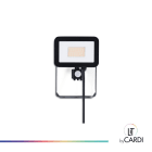 LIT by Cardi - JUMPER Projecteur DETECTEUR IR 30W 3600lm IP65 IK06 3CCT 3000K/4000K/6500K GRIS