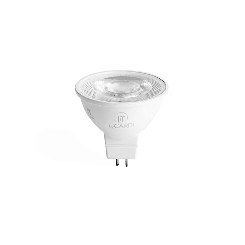 LAMPE LED GU5.3 MR16 DIMMABLE 12V 8.2W 621LM 3000K IRC80 36 x5p Lit By Cardi