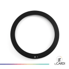 LIT by Cardi - AVA ACCESSOIRE PIR 18W RING ANNEAU FINITION NOIR MAT