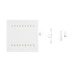 LIT by Cardi - NEXO COMFORT PANEL 34W DALI 600x600 28W 3CCT 30/35/40K 3920lm UGR16 EASY CONNECT