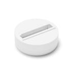 LIT by Cardi - MIKRO ACCESSOIRE PATERE pour spot rail 3 allumages finition blanc - ACMIK01
