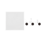 LIT by Cardi - PACK 6 BORNEO UGR19 BACKLIT 600x600 32W 3520LM 4000K 110Lm/W L80B10 50000H