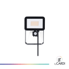 LIT by Cardi - JUMPER Projecteur DETECTEUR IR 30W 3600lm IP65 IK06 3CCT  3000K/4000K/6500K GRIS