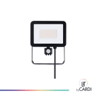 LIT by Cardi - JUMPER Projecteur DETECTEUR IR 50W 6000lm IP65 IK06 3CCT  3000K/4000K/6500K GRIS
