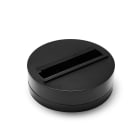 LIT by Cardi - MIKRO ACCESSOIRE PATERE pour spot rail 3 allumages finition noir - ACMIK02
