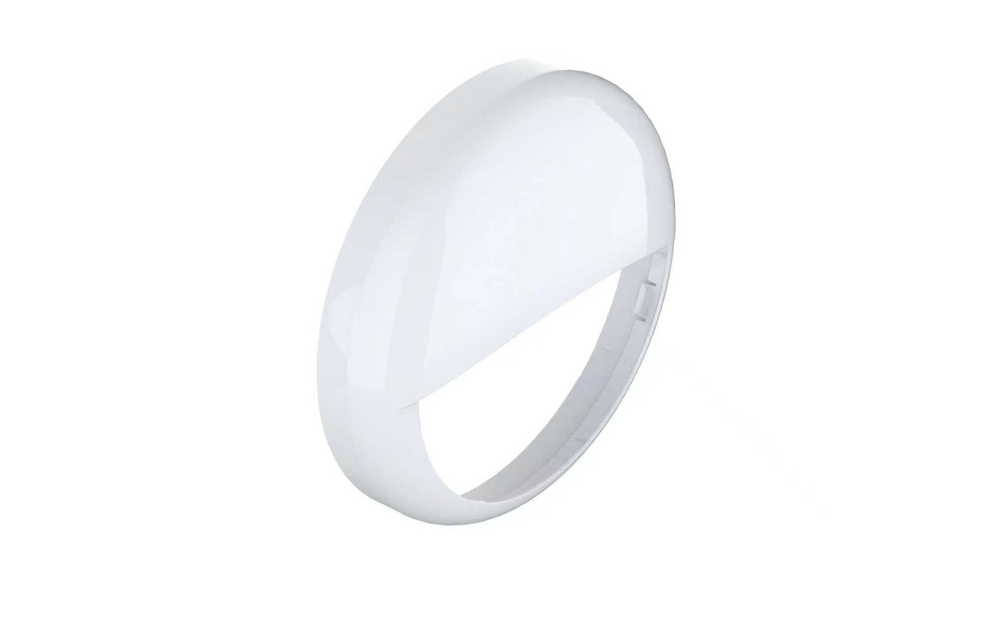 LIT by Cardi - ERIK Anneau rond plastique asymétrique blanc pour Hublot entrée IP65