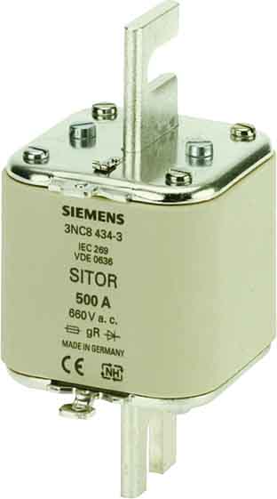 Siemens Industry - Cartouche fusible SITOR