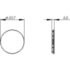 Siemens Industry - TOUCHE, AFFLEURANT, BLANC