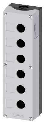 Siemens Industry - ENCLOSURE PLASTIC, 6 COMMAND POINTS