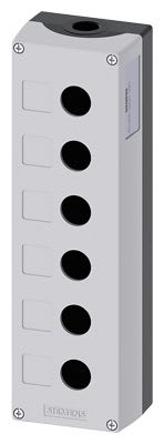 Siemens Industry - ENCLOSURE METAL, 6 COMMAND POINTS