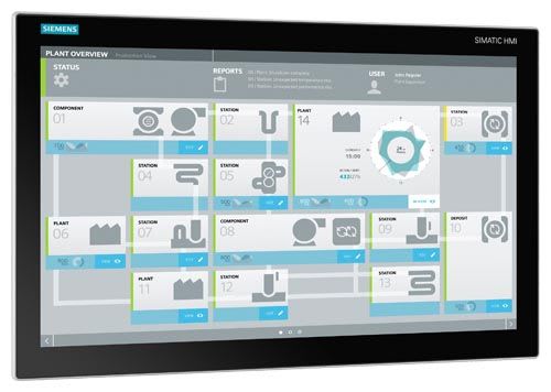 Siemens Industry - SIMATIC IPC277E, 19" Multitouch