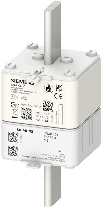 Siemens Industry - 3NA COM fuse-link size 2 200A 400V gG