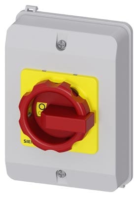 Siemens Industry - set rotary operating mechanism, red/yell