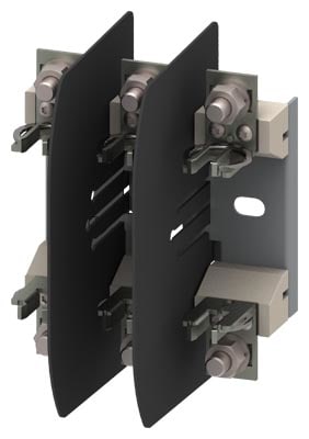 Siemens Industry - HRC fuse base ceramic Sz.00 3P flat