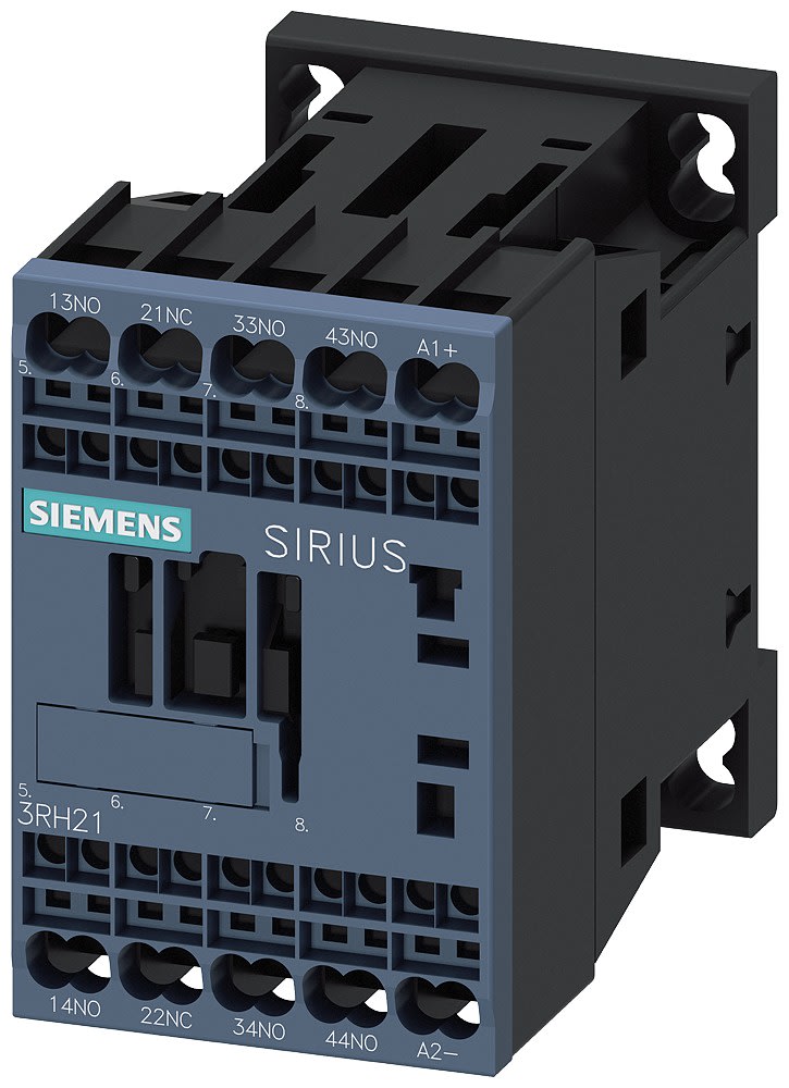 Siemens Industry - CONTCT.AUX.COUPL.FER.,3NO+1NF,DC24V,+VAR
