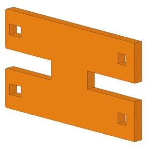 Siemens Industry - CU COLLIERS HSS 40X10/L, N, PEN