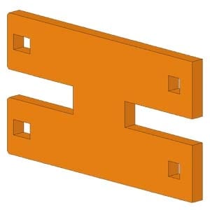 Siemens Industry - CU COLLIERS HSS 50X10/L, N, PEN