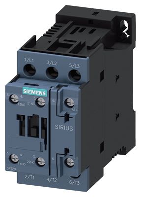Siemens Industry - CONTCT.,AC3:11KW 1NO+1NF DC24V +VARISTOR