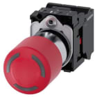 Siemens Industry - BOUTON-P. CP. PNG ARR. URG. 30MM, ROUGE