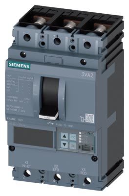 Siemens Industry - MCCB_IEC_FS100_25A_3P_55KA_ETU8_LSI