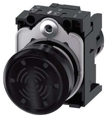 Siemens Industry - AVERTISSEUR SONORE, NOIR