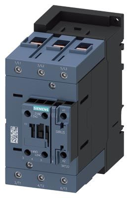 Siemens Industry - CONTACTOR,AC3:45KW,1NO+1NC,480VAC 60 HZ