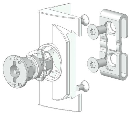 Siemens Industry - SIVACON S4 Double bit locking