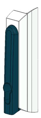 Siemens Industry - SIVACON S4 Turning lever profile cyl.