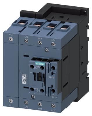 Siemens Industry - CONTACTOR, AC3:XXKW, 400VAC 50/60HZ