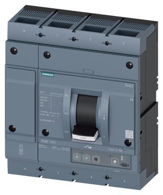 Siemens Industry - MCCB_IEC_FS1000_1000A_4P_55KA_ETU3_LI