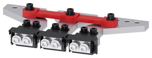 Siemens Industry - Rear connecting studs flat 90 F, 3 pcs