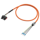 Siemens Industry - Câble d'énergie préconfectionné Modèle 6FX8002-5CP17 4x 2,5C, presse-étoupe M25/