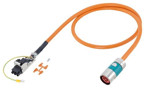 Siemens Industry - Câble d'énergie préconfectionné 4x 4(2x1,5) C C connecteur Speed-connect taille