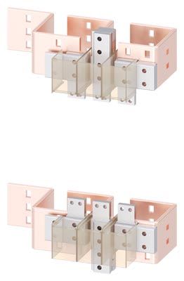 Siemens Industry - Front bus connector 3 pcs.