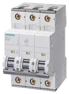 Siemens Industry - MCB Icu=15KA 400V 3P C1